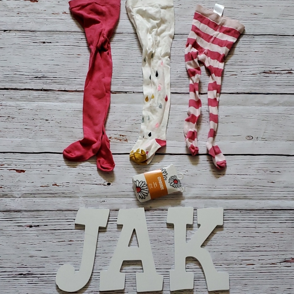 H&M/GYMOREE GIRLS TIGHTS BUNDLE